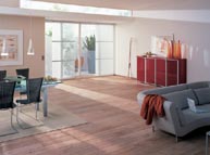 Gealterte Massivholzdielen